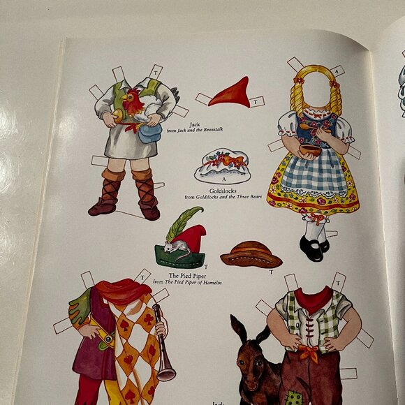 Fairytale Paper Dolls (Little Mermaid, Cinderella and Others) (2000) - Picture 5 of 13